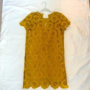 Yellow Ann Taylor Loft Dress